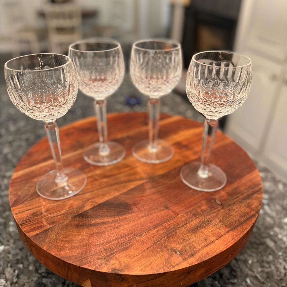 Waterford Crystal Stemware COLLEEN Hock Wine Glasses - Set of Four Vintage - Picture 8 of 15